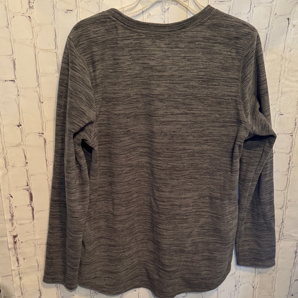 Women’s Tek Gear V Neck Pullover Fleece Sweater - Picture 4 of 6